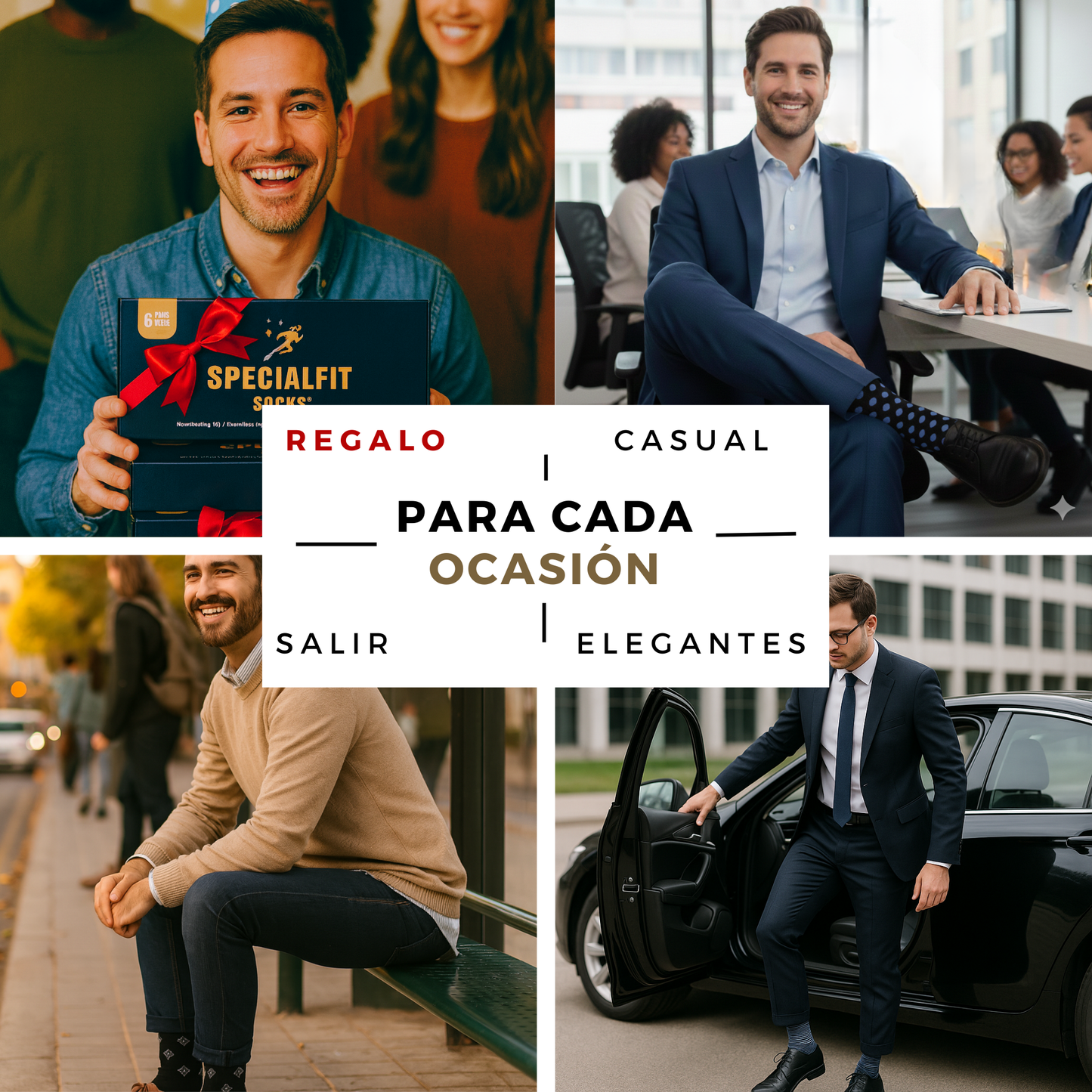 Vestir Rayas Oscuras Elegantes