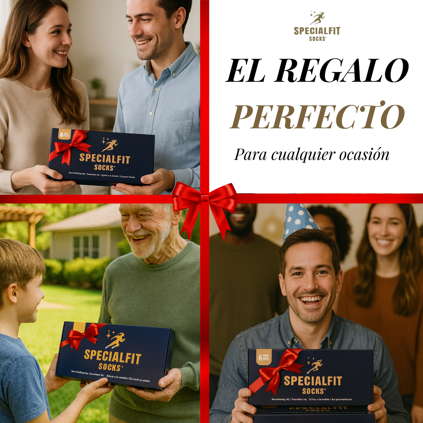 Calcetines Deportivos Planta Acolchada Blanco