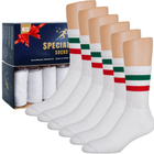 Calcetines deportivos blancos edición especial Mundial con planta acolchada