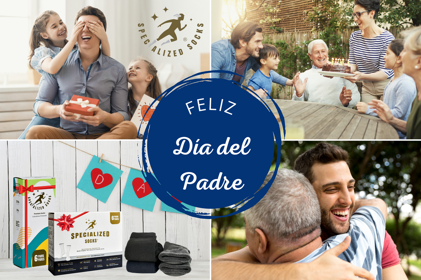 Calcetines para Hombre/Mujer aptos para diabéticos, Planta Afelpada