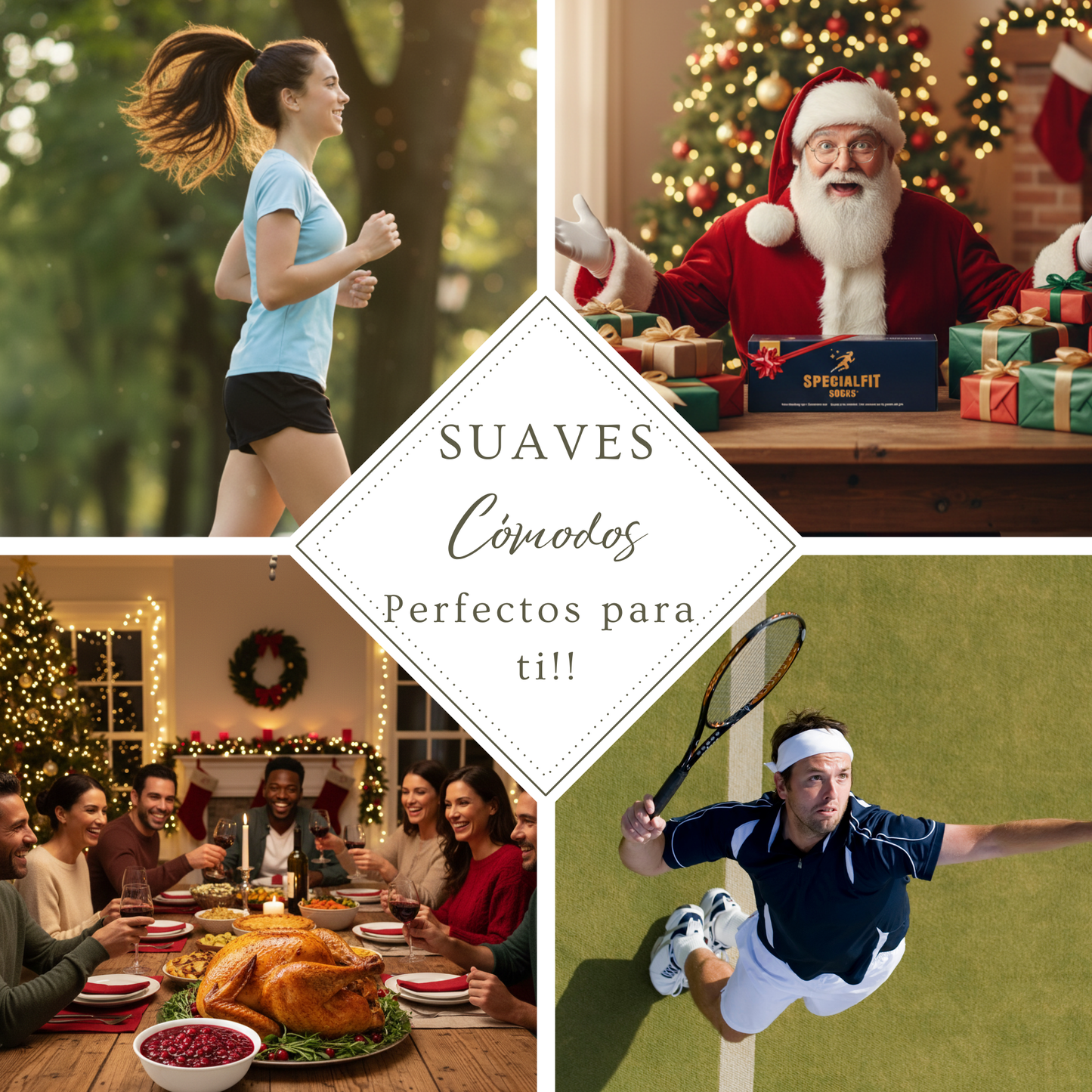 Calcetas deportivas Surtidas Hombre