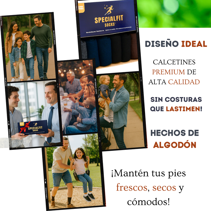 Tobilleros surtidos premium de Specialfit Socks