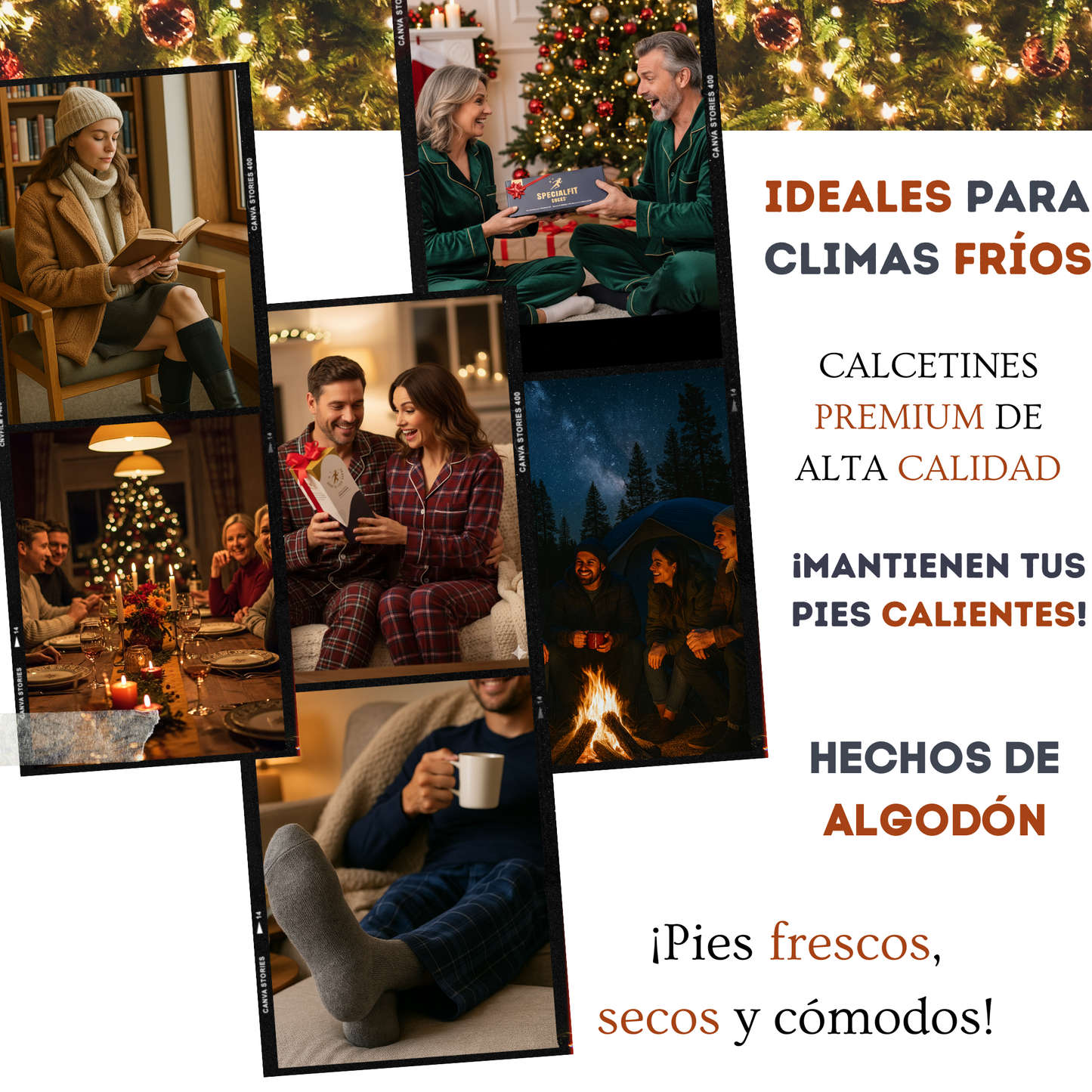 Calcetines Térmicos Obscuros Unisex