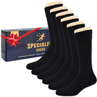 Calcetines de vestir negro clásico talla XL de algodón premium