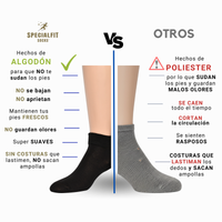 Tines elegantes oscuros de Specialfit Socks