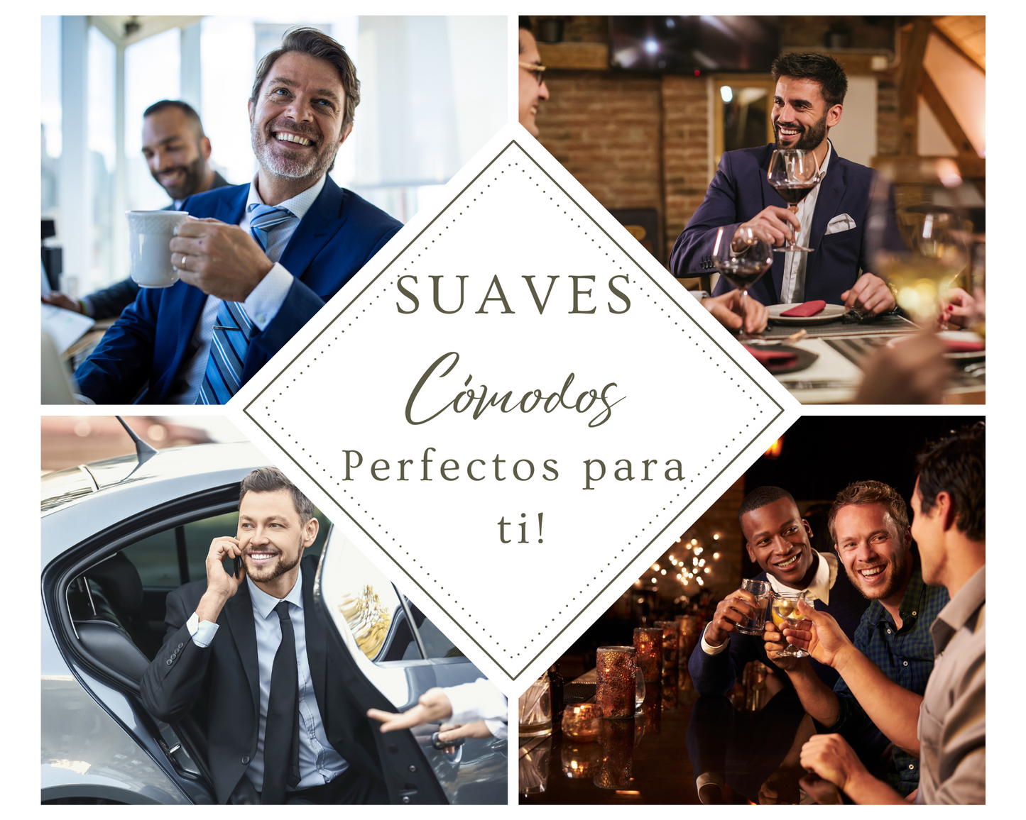 Calcetines para Hombre aptos para diabéticos. Calidad Premium, Suaves y Cómodos