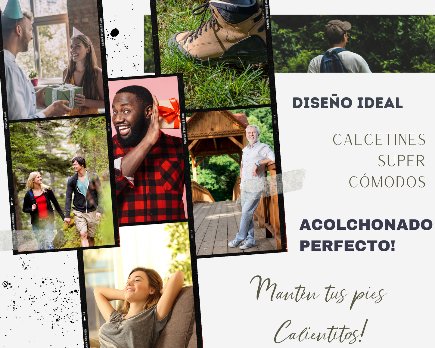 Calcetines cortos para diabéticos para hombre, Premium, cojín suave, extra cómodo, 6 pares